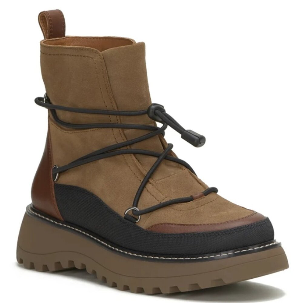 Lucky Brand Caelia Ankle Boot Dark Natural